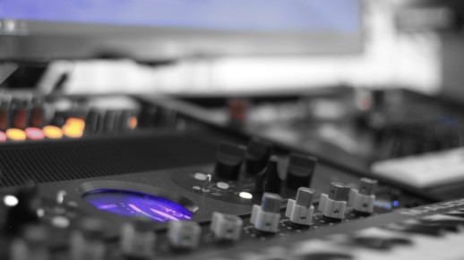 Mix & mastering control room