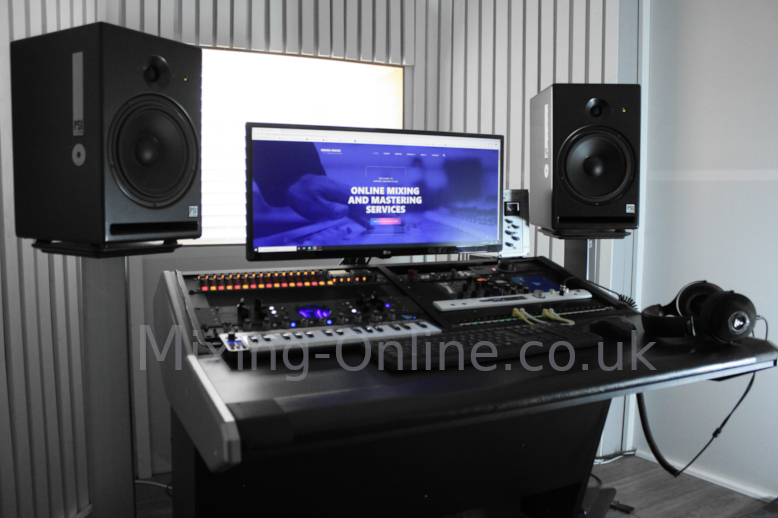 Audio mastering studio